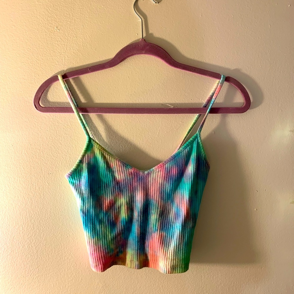 Tie dye crop top